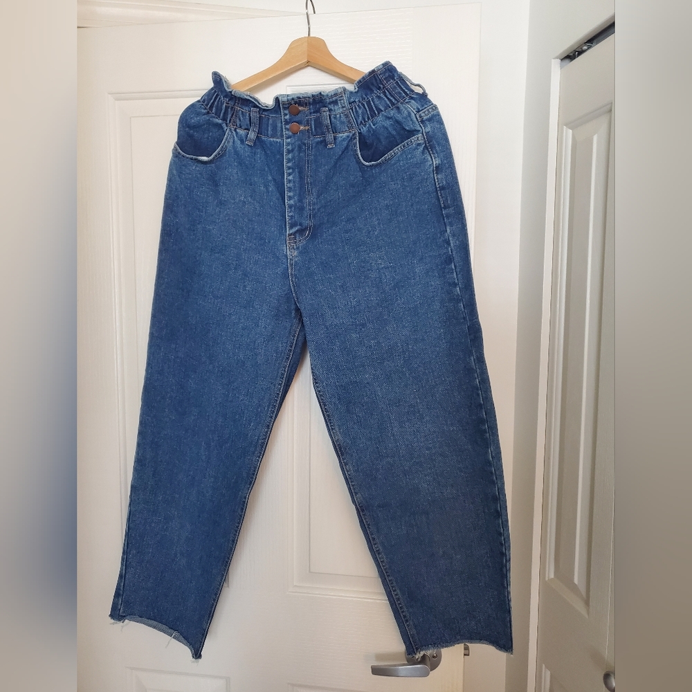 Oak and Fort mom jeans large